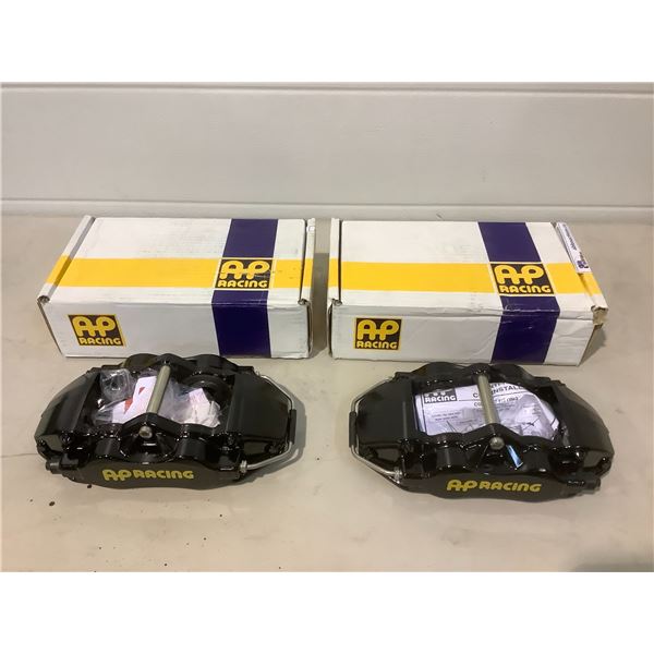 *BOTH NEW* AP RACING BRAKE CALIPERS 4-PISTON RADIAL LHL (BLACK) CP9200 ...