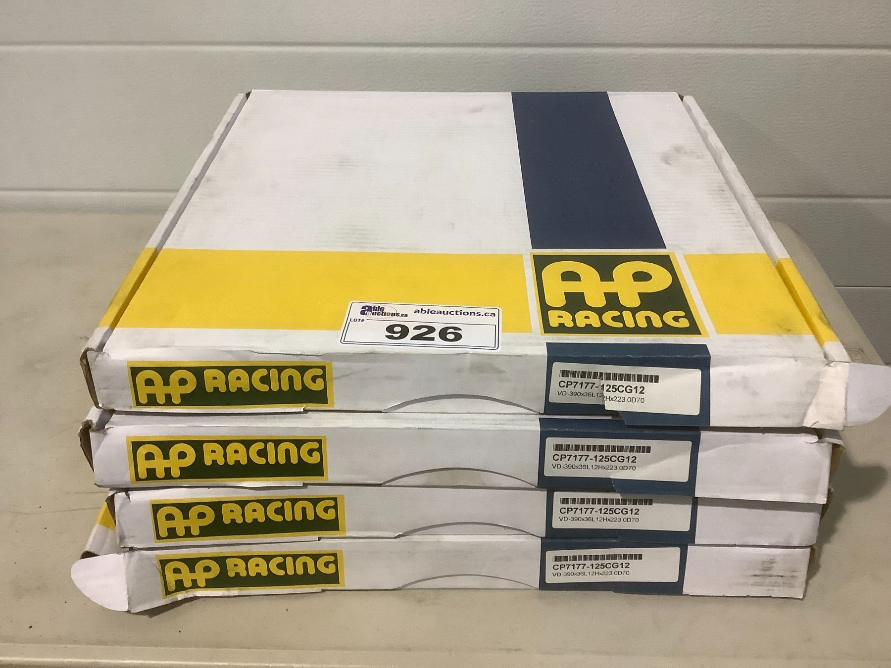 *4 NEW* AP RACING COMPETITION BRAKE DISCS CP7177-125CG12