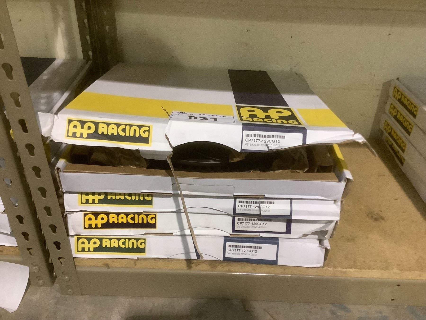 *4 NEW* AP RACING COMPETITION BRAKE DISCS CP7177-129CG12