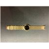 Image 1 : CITIZEN GOLD TONE BLACK FACED WRIST WATCH