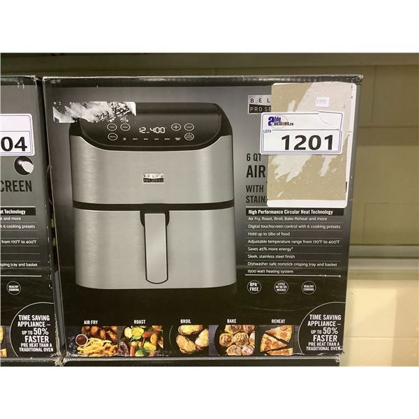 Bella 1.6 qt air fryer Clearance