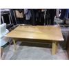 Image 1 : COFFEE TABLE 28 X 47"