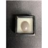 Image 2 : BIG SILVER MOONSTONE "CAT'S EYE EFFECT" 11.695CT 16.82 X 13.53 X 7.12MM OVAL CABOCHON BRAZIL