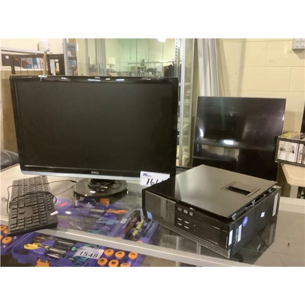 DELL OPTIPLEX COMPUTER SYSTEM WITH MONITOR (NO HARD DRIVE)