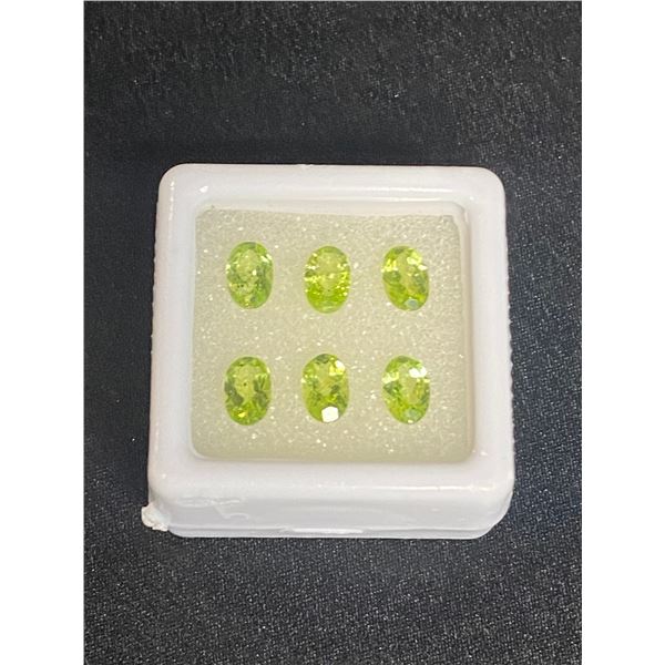 NATURAL PERIDOT 2.895CT, 6 X 4MM, OVAL CUT, EYE CLEAN, BRAZIL, UNTREATED