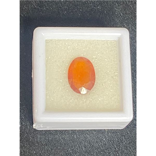 NATURAL GARNET 4.00CT, 11.66 X 8.40 X 4.03MM, OVAL CUT, VS, BRAZIL, UNTREATED