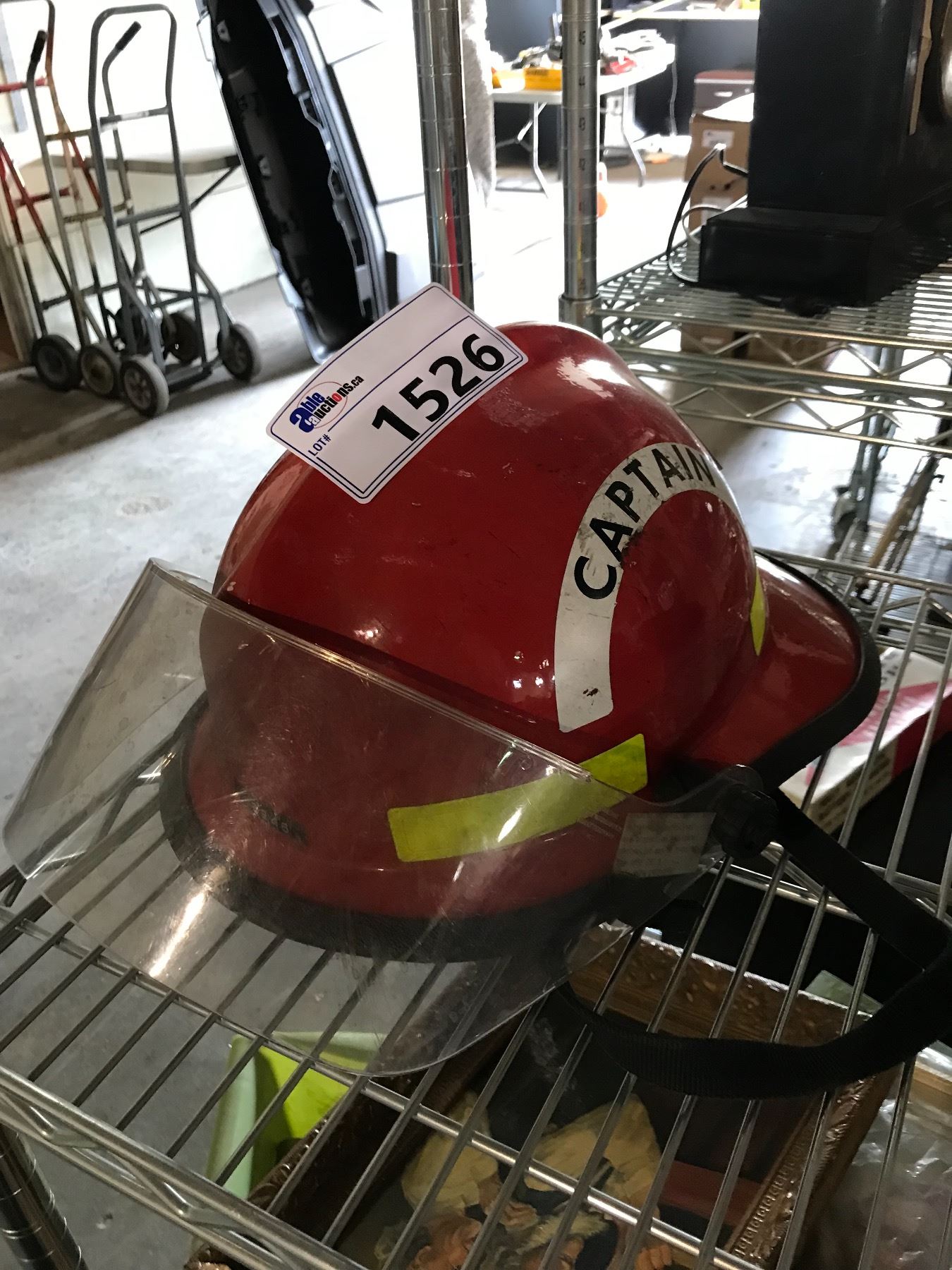 Canada Fire Hat CAPTAIN CANADIAN FIRE HAT - Able Auctions