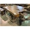 Image 2 : TEAK TABLE IMPORTED FROM NORTHERN THAILAND APPROX. 56 X 35 X 27"