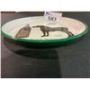 Image 2 : VINTAGE ENAMEL SERVING TRAY WITH ADVERTISEMENT FOR DAWES BREWERY BLACK HORSE ALE & PORTER "ROCKWOOD