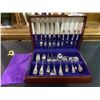 Image 1 : BIRKS REGENCY PLATE CUTLERY WITH CASE