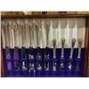 Image 2 : BIRKS REGENCY PLATE CUTLERY WITH CASE