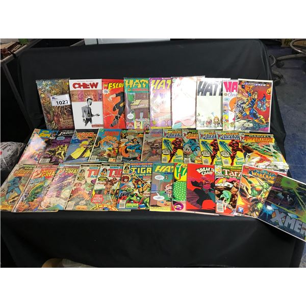 ASSORTED MARVEL, WILDSTORM, DC, AVATAR, WHITMAN & MORE INCLUDING; WORLD OF WARCRAFT, NFL SUPERPRO.