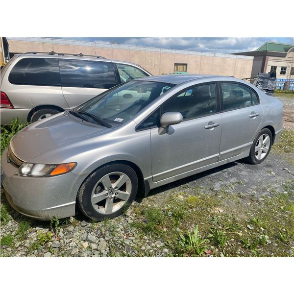 2008 HONDA CIVIC, GREY, 4DRSD, GAS, AUTOMATIC, VIN 2HGFA16538H108539, 29,277KMS,