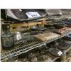 Image 3 : SHELF OF ASSORTED KITCHEN WARE INCLUDING; COOKINA BARBECUE GRILLING SHEETS, CEDAR GRILLING PLANKS,