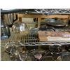 Image 4 : SHELF OF ASSORTED KITCHEN WARE INCLUDING; COOKINA BARBECUE GRILLING SHEETS, CEDAR GRILLING PLANKS,