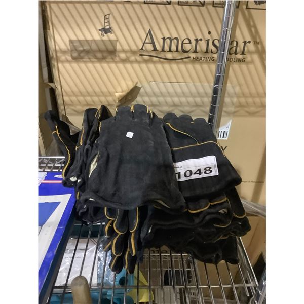APPROX 12 ASSORTED PAIRS OF WELDING GLOVES