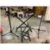 Image 2 : 4 ASSORTED MUSICAL STANDS