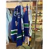 Image 1 : 6 ASSORTED CANUCKS JERSEYS