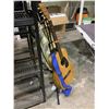 Image 2 : SUZUKI ACOUSTIC GUITAR WITH STEEL REINFORCED NECK AND ADJUSTABLE GUITAR STAND