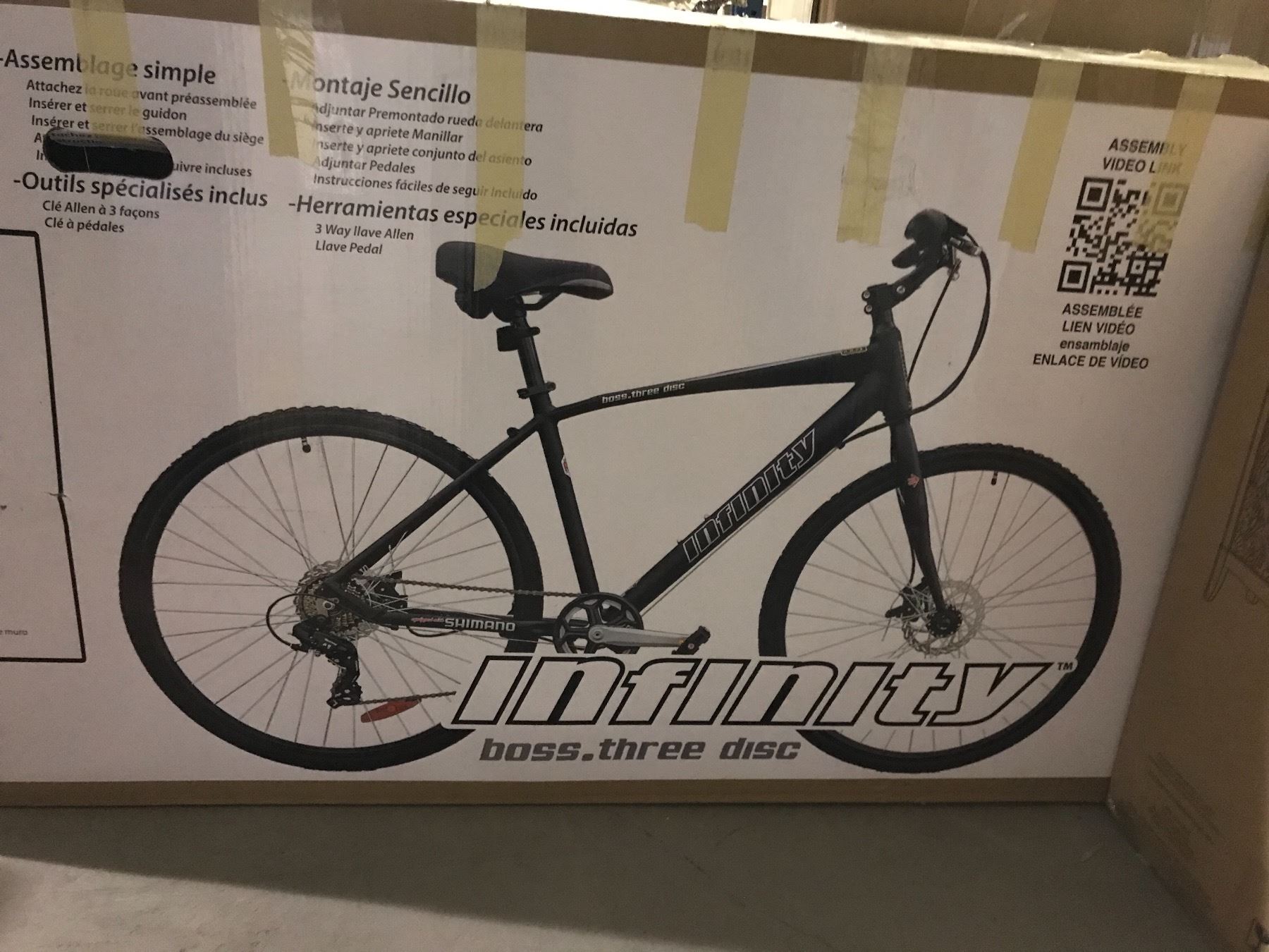 INFINITY BOSS 3 DISC 7 SPEED BIKE