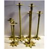 Image 1 : 6 PC WROUGHT IRON STANDS TALLEST 17 IN