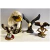 Image 1 : LOT OF 4 EAGLE DECOR PIECES