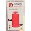 Image 1 : NEW SALTON ESSENTIALS RED COFFEE & HERB GRINDER