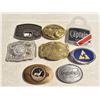 Image 1 : 8 COLLECTIBLE BELT BUCKLES