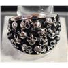 Image 1 : RING FULL OF SKULL HEADS - MEN'S SIZE 12.5