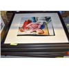 Image 1 : 7 LARGE 27" X 27" PICTURE FRAMES W/MATTING