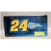 Image 1 : JEFF GORDON #24 NOVELTY LICENSE PLATE