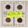 Image 1 : USA INDIAN HEAD CENTS 1859,1863 1888,1892