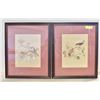 Image 1 : PAIR OF FRAMED BIRD PICTURES