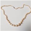Image 1 : BZ814-35 SILVER FRESH WATER PEARL 18" NECKLACE