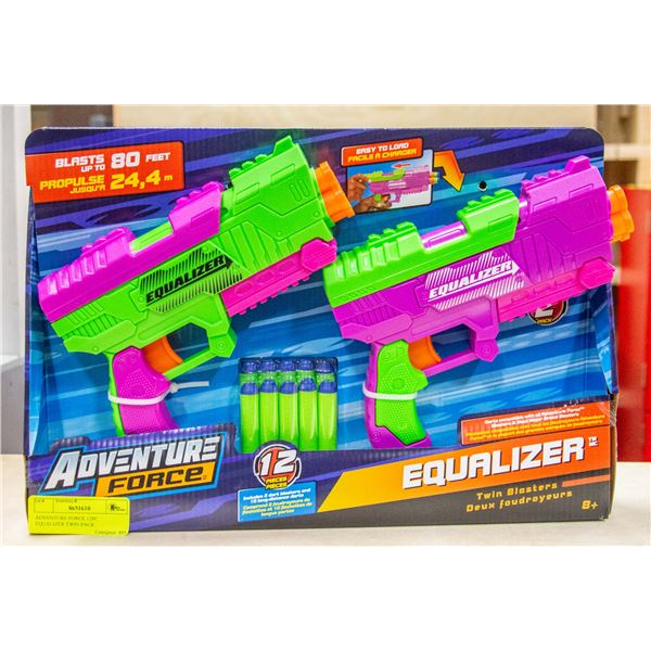 ADVENTURE FORCE 12PC EQUALIZER TWIN PACK