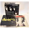 Image 1 : OLD BEATLES RECORD & DOORS BOOKS