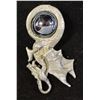 Image 1 : PEWTER DRAGON WITH ONYX BALL