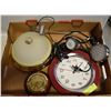 Image 1 : ESTATE LOT 2 LIGHTS, BAROMETER, CLOCK, LIGHT