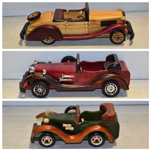 FEATURED LOTS: WOODEN CARS