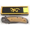 Image 3 : NEW BROWNING HEAVY DUTY FOLDING POCKET KNIFE