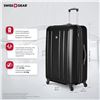 Image 2 : NEW SWISS GEAR HARD CASE EXPANDING SPINNER LUGGAGE