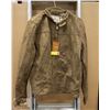 Image 1 : NEW BROWN SUEDE COAT WITH TAGS