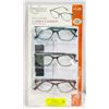 Image 1 : FOSTER GRANT LDS READING GLASSES 3 PACK +1.25