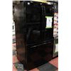 Image 1 : BLACK GE PROFILE FRENCH DOOR FRIDGE