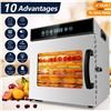 Image 2 : NEW REPACKAGED 8 LAYER FOOD DEHYDRATOR WITH