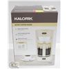 Image 1 : NEW KALORIK COFFEE MAKER, RETRO DESIGN LINE