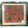 Image 1 : ESTATE FRAMED MOLA QUILTED ARTWORK FROM S.AMERICA