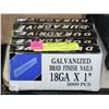 Image 1 : 5 BOXES OF 18 GAGE BRAD NAILS