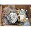 BOX OF VARIOUS SCREWS, BOLTS & MISC
