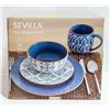 Image 1 : NEW SEVILLA BY BAUM 16 PC STONEWARE SET